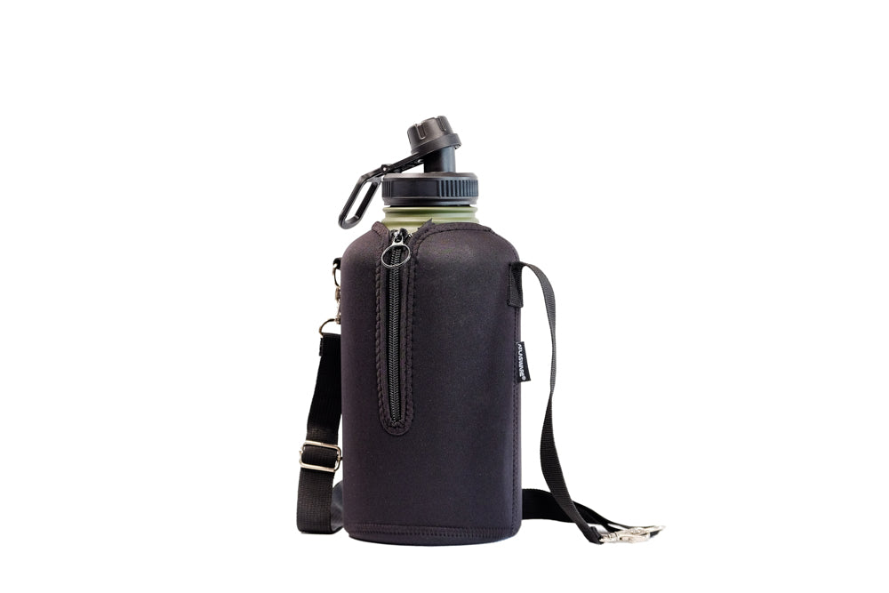 Black 1.9L Gym Water Bottle