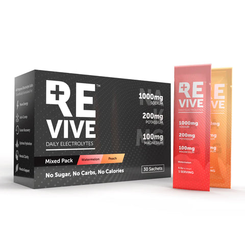 Revive Daily Electrolytes | 2 Flavour Boxes (30 Sachets)