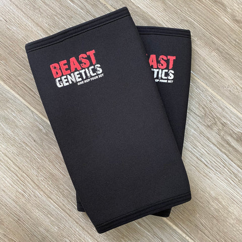 Knee Sleeves Black Pair - Beast Genetics